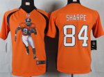 Jerseys Factory Cheap Nike Broncos #84 Shannon Sharpe Orange Tea