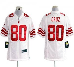 Jerseys Factory Cheap Nike Giants #80 Victor Cruz White Men's St