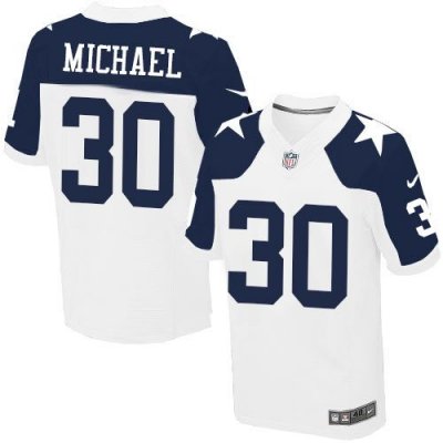 Jerseys Factory Cheap Nike Cowboys #30 Christine Michael White T