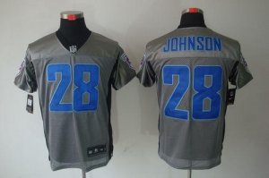 Jerseys Factory Cheap Nike Titans #28 Chris Johnson Grey Shadow