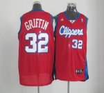 Jerseys Factory Cheap Clippers #32 Blake Griffin Red Mesh Clippe