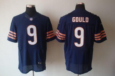 Jerseys Factory Cheap Nike Bears #9 Robbie Gould Navy Blue Team