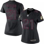 Jerseys Factory Cheap Nike Redskins #21 Sean Taylor Black Impact