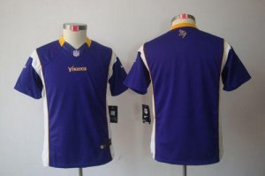 Jerseys Factory Cheap Nike Vikings Blank Purple Team Color Youth