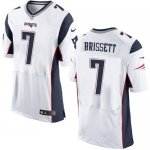 Jerseys Factory Cheap Nike Patriots #7 Jacoby Brissett White Men