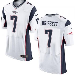 Jerseys Factory Cheap Nike Patriots #7 Jacoby Brissett White Men