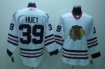 Jerseys Factory Cheap Blackhawks #39 Cristobal Huet Embroidered