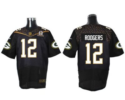 Jerseys Factory Cheap Nike Packers #12 Aaron Rodgers Black 2016