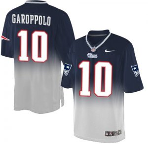 Jerseys Factory Cheap Nike Patriots #10 Jimmy Garoppolo Navy Blu