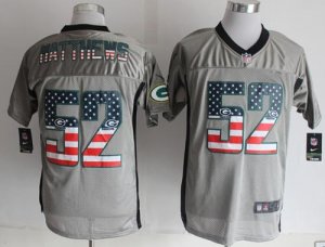 Jerseys Factory Cheap Nike Packers #52 Clay Matthews Grey Men's