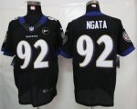 Jerseys Factory Cheap Nike Ravens #92 Haloti Ngata Black Alterna