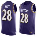 Jerseys Factory Cheap Nike Ravens #28 Terrance West Purple Team