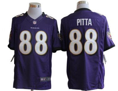 Jerseys Factory Cheap Nike Ravens #88 Dennis Pitta Purple Team C