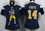 Jerseys Factory Cheap Nike Chargers #14 Dan Fouts Navy Blue Team