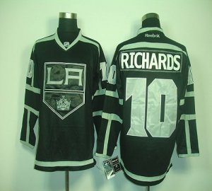 Jerseys Factory Cheap Kings #10 Mike Richards Black Ice Embroide