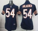 Jerseys Factory Cheap Nike Bears #54 Brian Urlacher Navy Blue Te