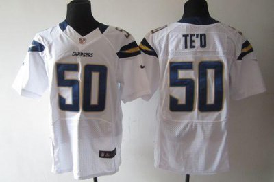 Jerseys Factory Cheap Nike Chargers #50 Manti Te'o White Men's E