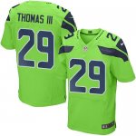 Jerseys Factory Cheap Nike Seahawks #29 Earl Thomas III Green Me