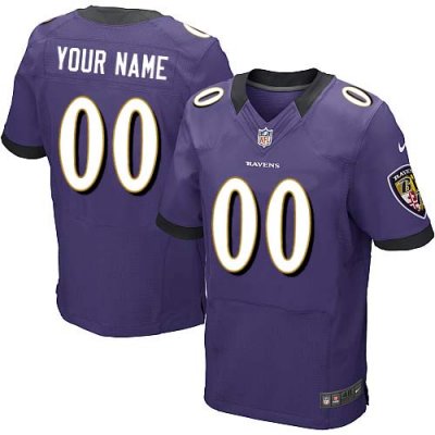 Jerseys Factory Cheap Nike Baltimore Ravens Customized Purple Em