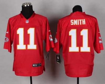 Jerseys Factory Cheap Nike Chiefs #11 Alex Smith Red Men's Stitc