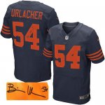 Jerseys Factory Cheap Nike Bears #54 Brian Urlacher Navy Blue 19