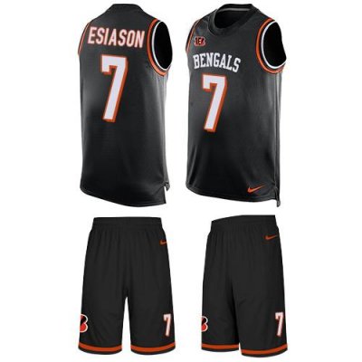 Jerseys Factory Cheap Nike Bengals #7 Boomer Esiason Black Team