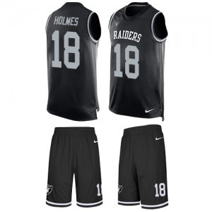 Jerseys Factory Cheap Nike Raiders #18 Andre Holmes Black Team C