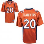 Jerseys Factory Cheap Broncos #20 Brian Dawkins Orange Stitched