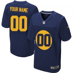Jerseys Factory Cheap Nike Green Bay Packers Customized Navy Blu