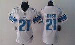 Jerseys Factory Cheap Nike Lions #21 Reggie Bush White Women's E