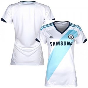 Jerseys Factory Cheap Women's Chelsea Blank Away Soccer Club Jer