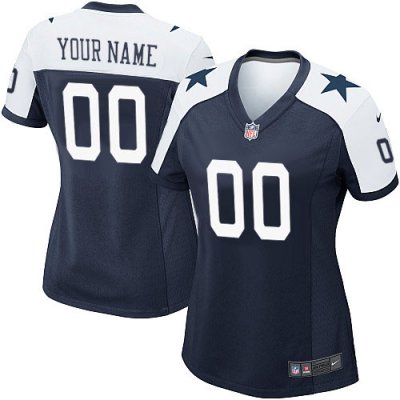 Jerseys Factory Cheap Nike Dallas Cowboys Customized Navy Blue T