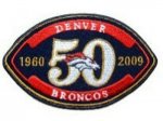 Jerseys Factory Cheap Stitched Denver Broncos 50th Anniversary J