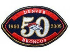 Jerseys Factory Cheap Stitched Denver Broncos 50th Anniversary J