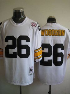 Jerseys Factory Cheap Mitchell And Ness Steelers #26 Rod Woodson