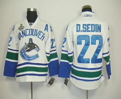 Jerseys Factory Cheap Canucks 2011 Stanley Cup Finals #22 D.sedi