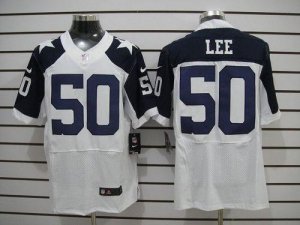 Jerseys Factory Cheap Nike Cowboys #50 Sean Lee White Thanksgivi