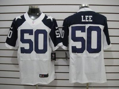 Jerseys Factory Cheap Nike Cowboys #50 Sean Lee White Thanksgivi