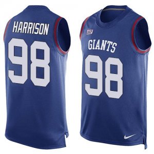 Jerseys Factory Cheap Nike Giants #98 Damon Harrison Royal Blue