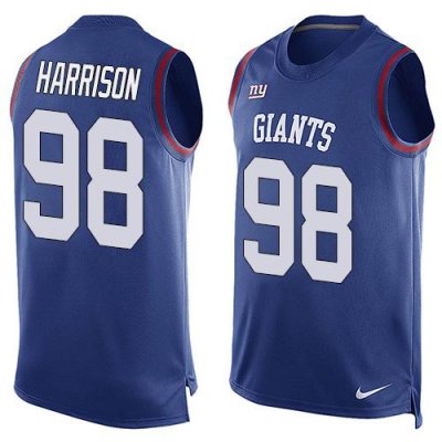 Jerseys Factory Cheap Nike Giants #98 Damon Harrison Royal Blue