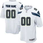 Jerseys Factory Cheap Nike Seattle Seahawks Customized White Emb