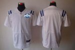 Jerseys Factory Cheap Nike Colts Blank White With 30TH Seasons P