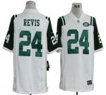 Jerseys Factory Cheap Nike Jets #24 Darrelle Revis White Men's E