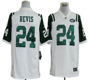 Jerseys Factory Cheap Nike Jets #24 Darrelle Revis White Men's E