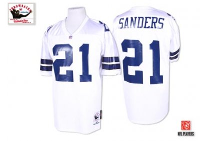Jerseys Factory Cheap Mitchell & Ness 1995 Cowboys #21 Deion San