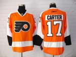 Jerseys Factory Cheap Flyers #17 Jeff Carter Embroidered Orange