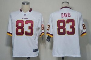 Jerseys Factory Cheap Nike Redskins #83 Fred Davis White Men's E