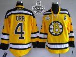 Jerseys Factory Cheap Bruins Stanley Cup Finals Patch #4 Bobby O