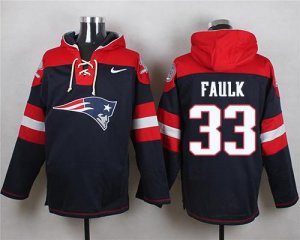 Jerseys Factory Cheap Nike Patriots #33 Kevin Faulk Navy Blue Pl