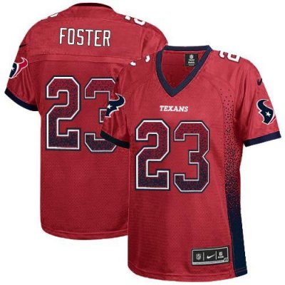 Jerseys Factory Cheap Nike Texans #23 Arian Foster Red Alternate